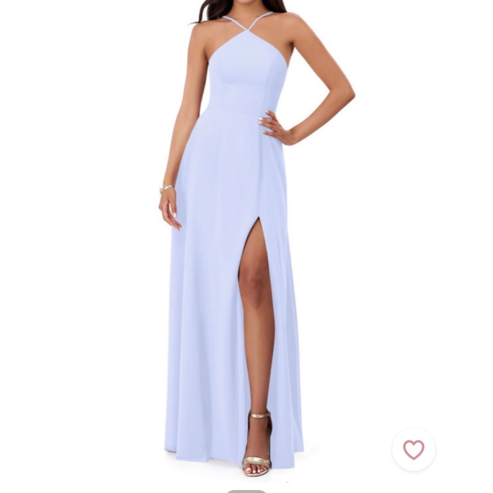 Azazie Lavender Bailey dress